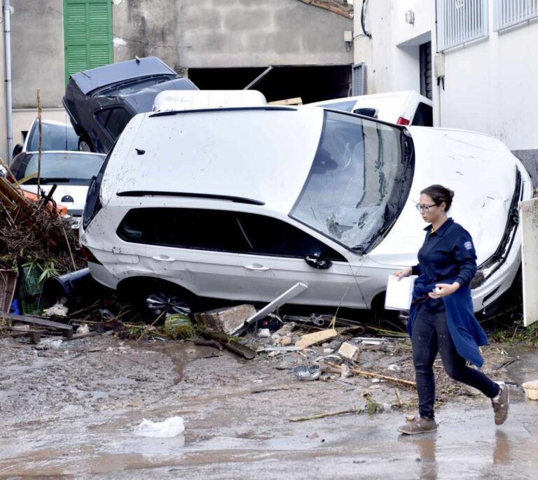 Un estudio vincula calentamiento global y las riadas causadas por fuertes lluvias