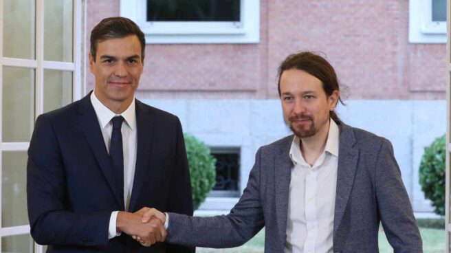 Sánchez e Iglesias firman en Moncloa el acuerdo de presupuestos para 2019