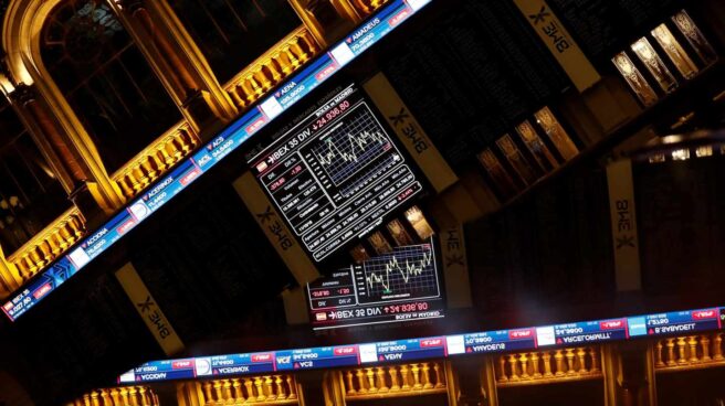 Ibex_bolsa Las familias españolas ya solo controlan uno de cada cinco euros de la bolsa.