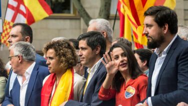 Trescientas mil personas marchan en Barcelona por el Día de la Hispanidad