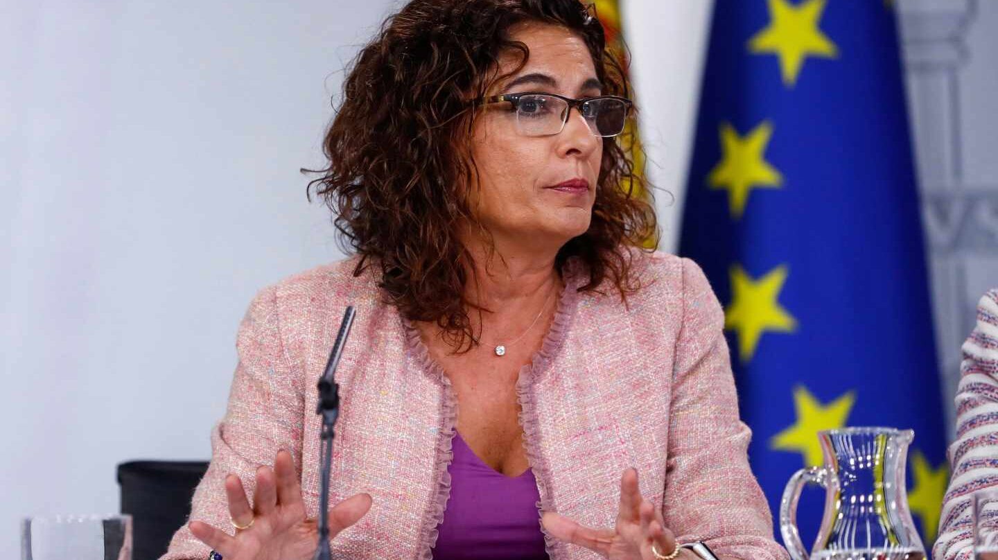 La ministra de Hacienda, María Jesús Montero.