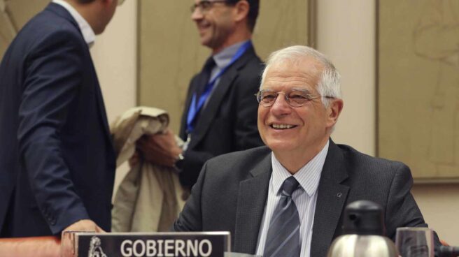 El ministro de Asuntos Exteriores, Josep Borrell, en el Congreso de los Diputados. El ministro de Asuntos Exteriores, Josep Borrell, en el Congreso de los Diputados.
