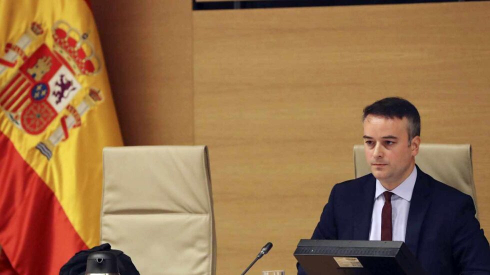 El director del gabinete del presidente del Gobierno, Iván Redondo, en el Congreso.