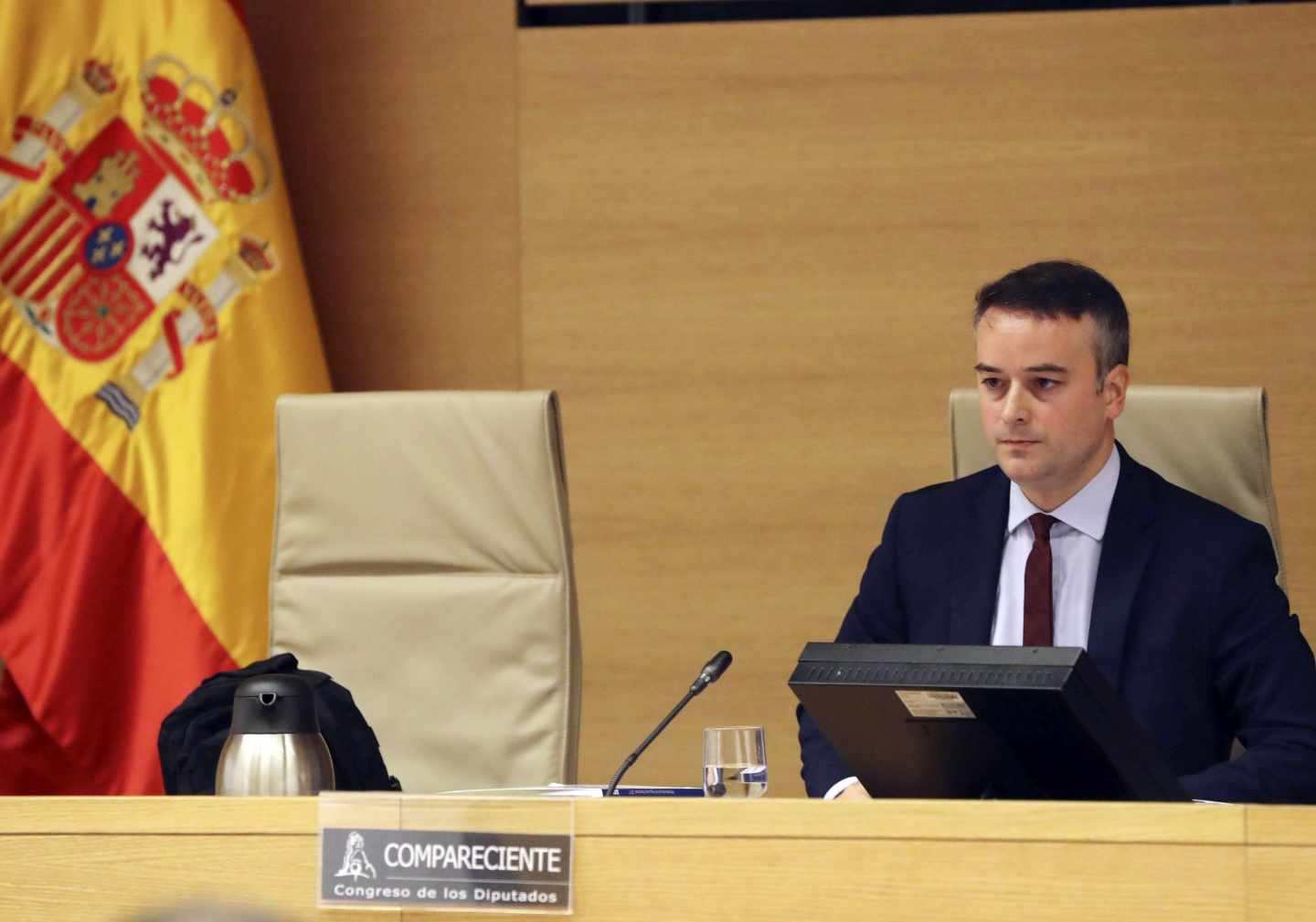 El director del gabinete del presidente del Gobierno, Iván Redondo, en el Congreso.