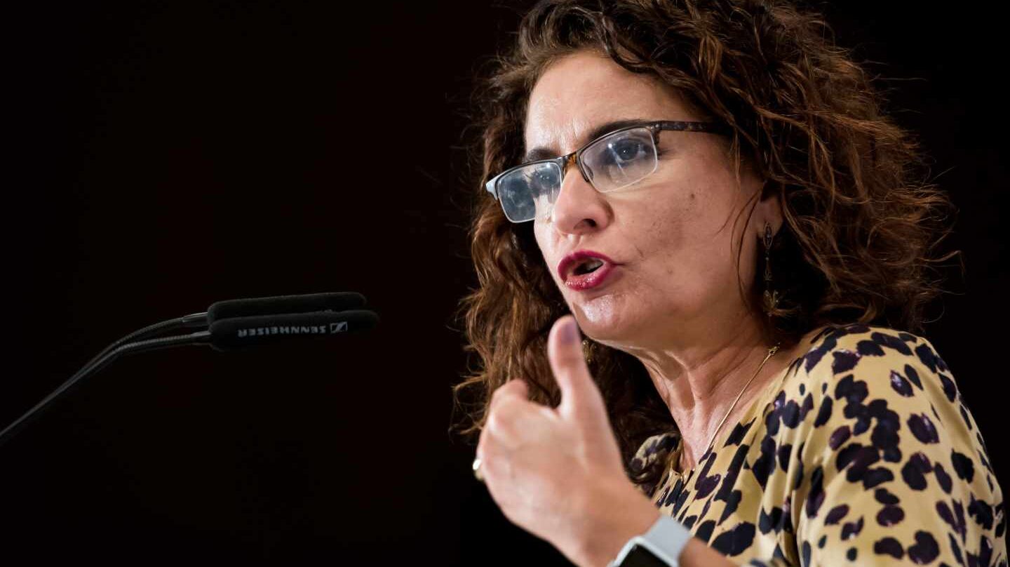 La ministra de Hacienda, María Jesús Montero.