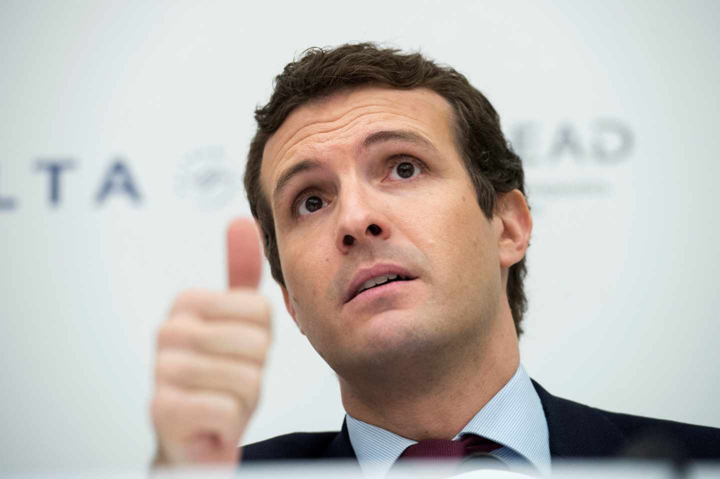 El líder del PP, Pablo Casado.