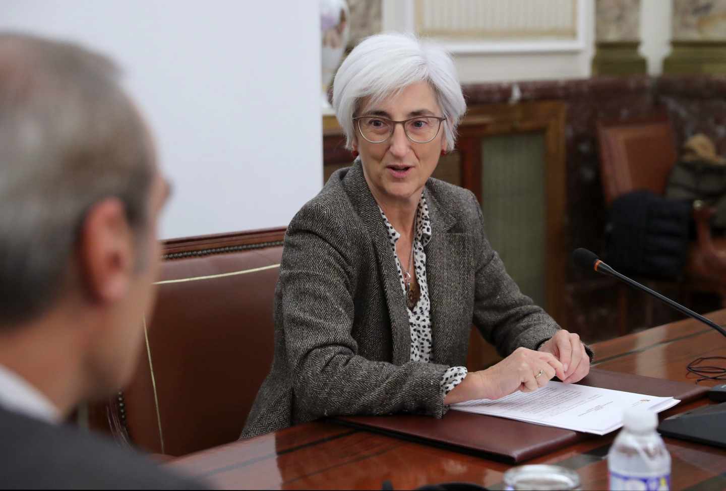 La fiscal general del Estado, María José Segarra.