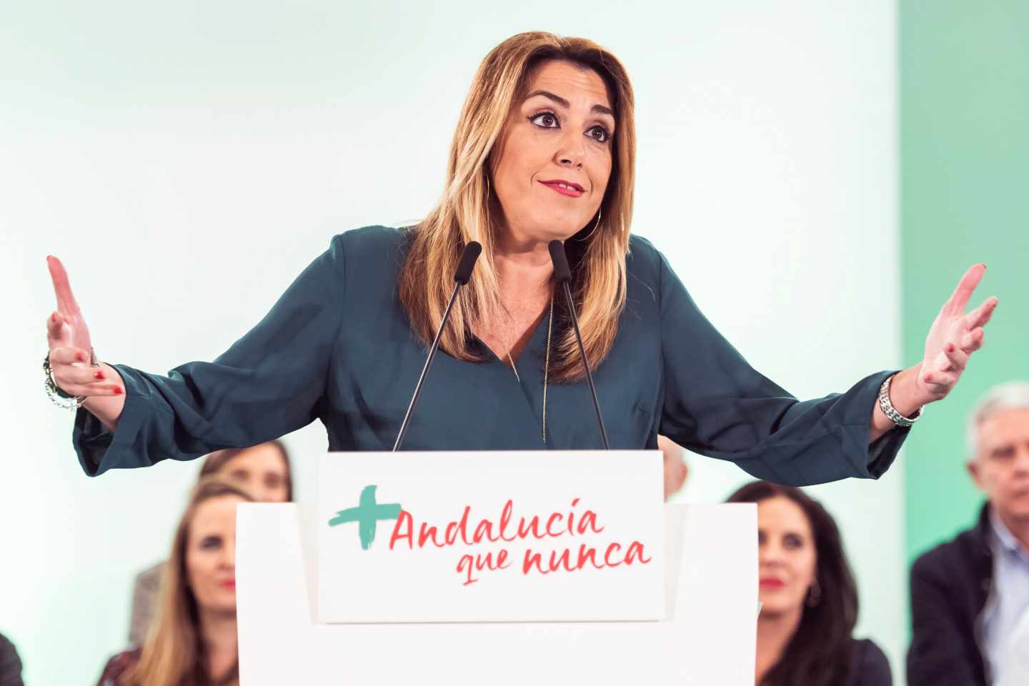 Susana Díaz contempla repetir elecciones si Podemos eleva sus exigencias para un pacto