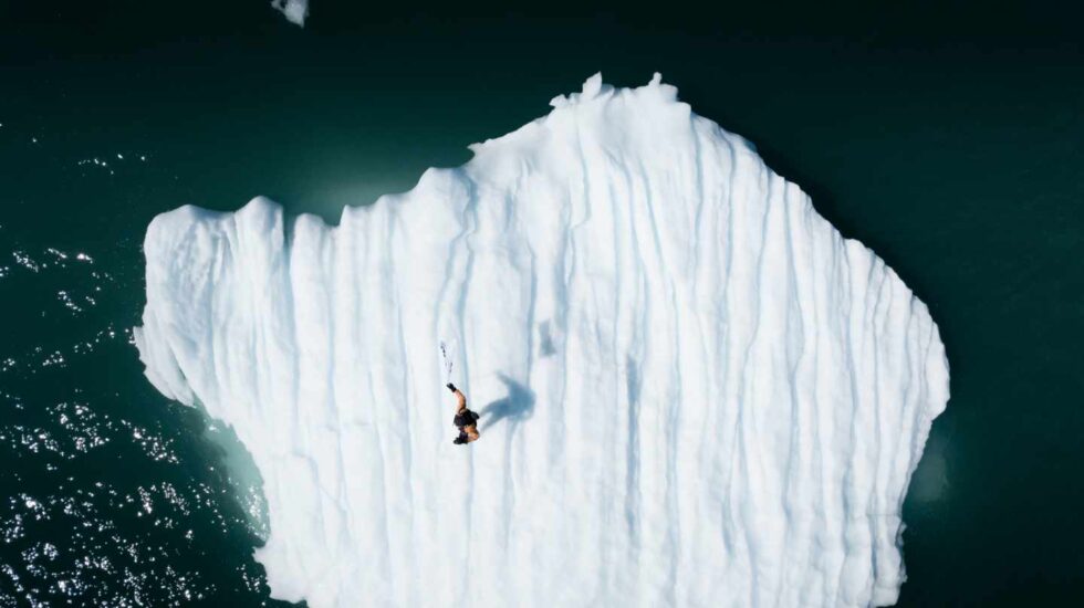 Una de las fotografías del proyecto artístico "Iceberg Nations", de Rubén Martín de Lucas en