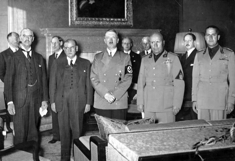 El pacto de Munich: donde Hitler olió el miedo de Europa.