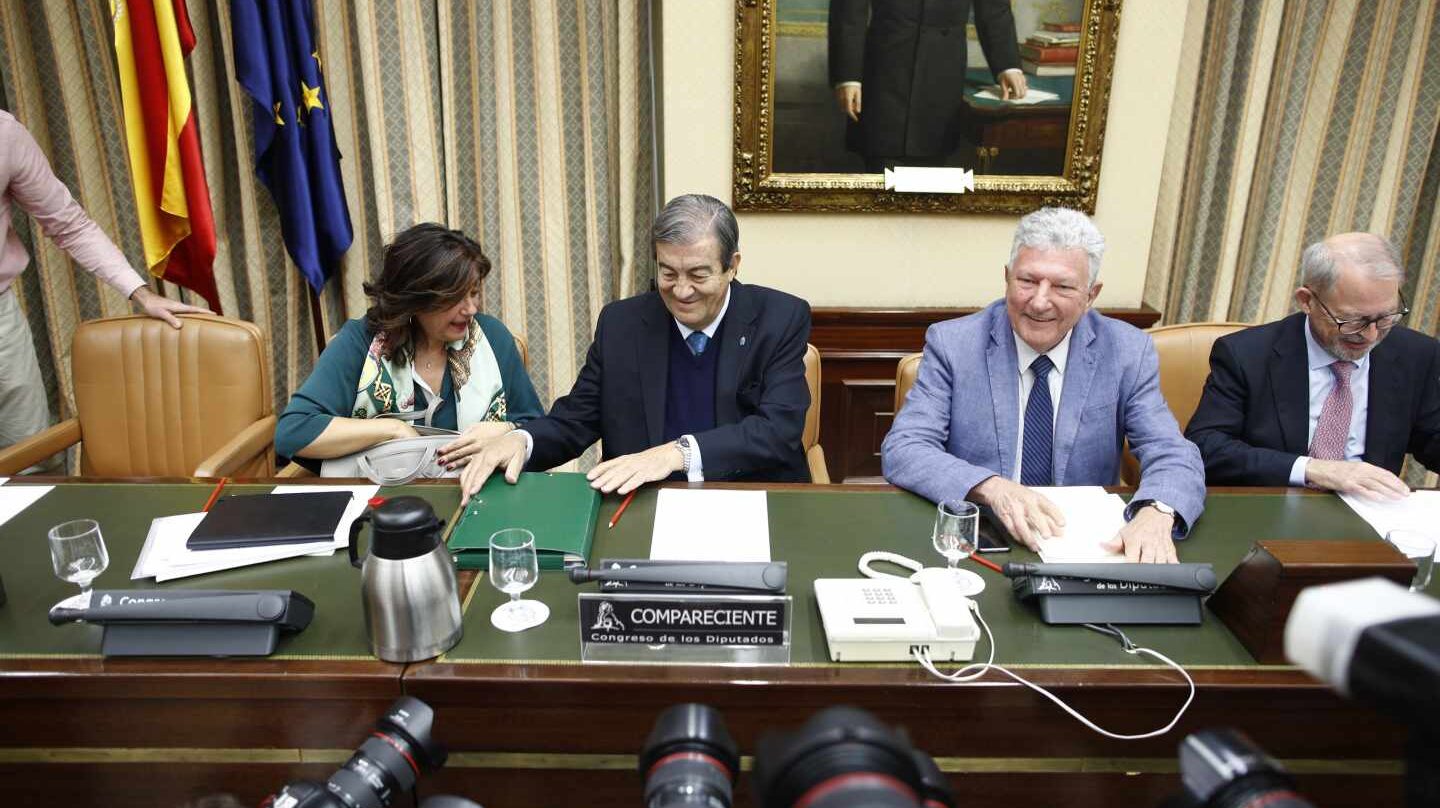 Francisco Alvarez Cascos, en el Congreso.