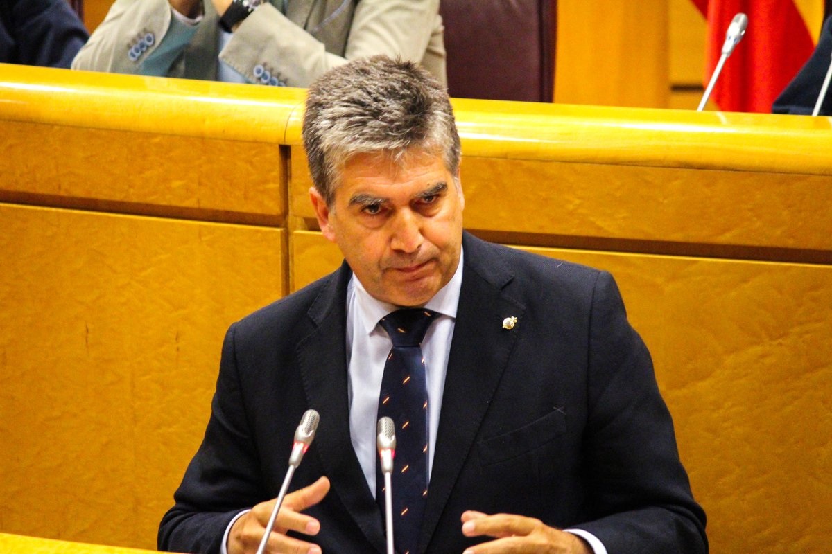Ignacio Cosidó, en el Senado.