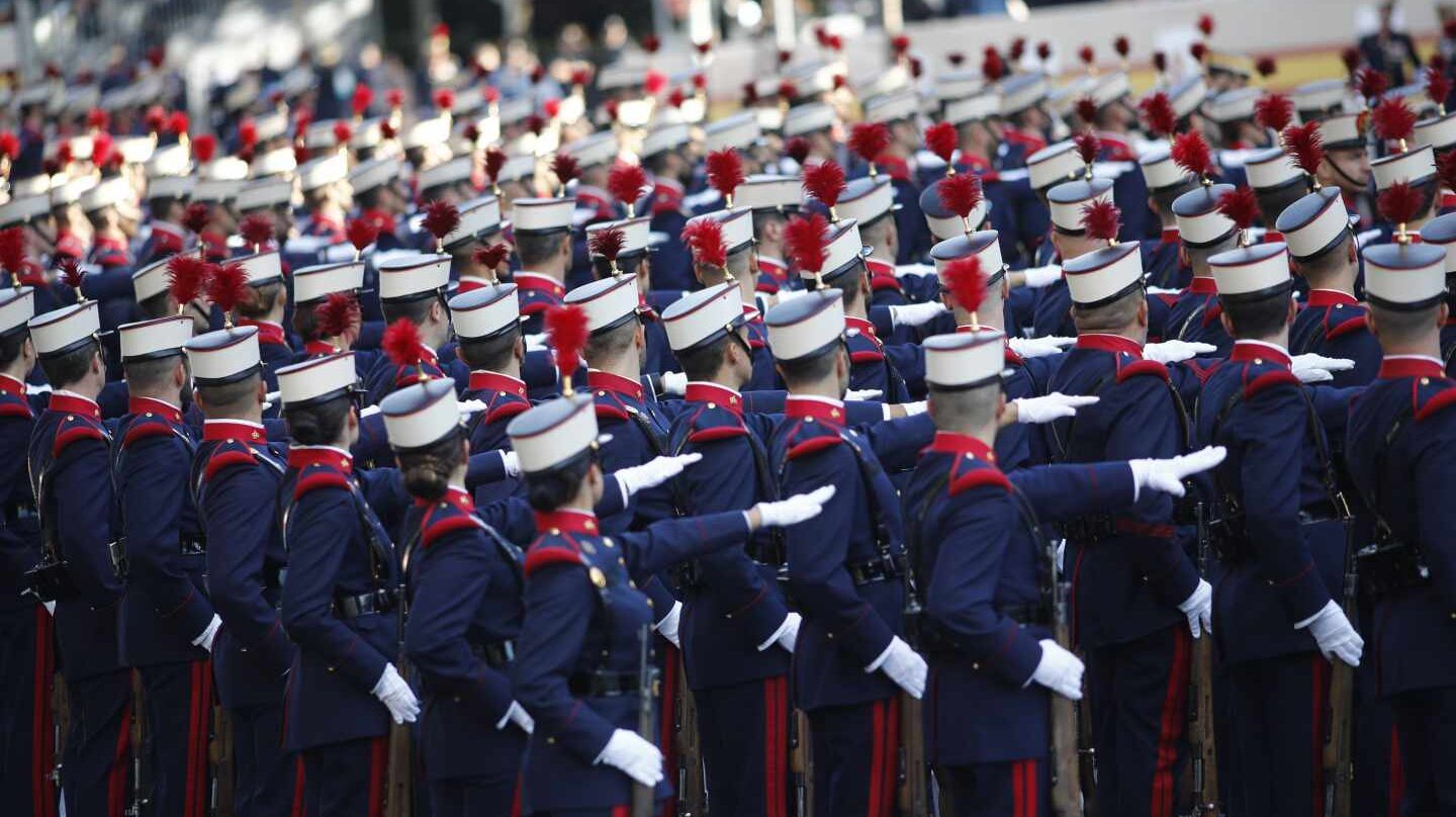 Desfile del 12 de octubre en Madrid,