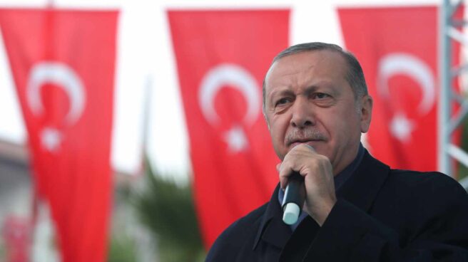 El presidente turco, Recept Tayyip Erdogan,en un acto reciente en Estambul.