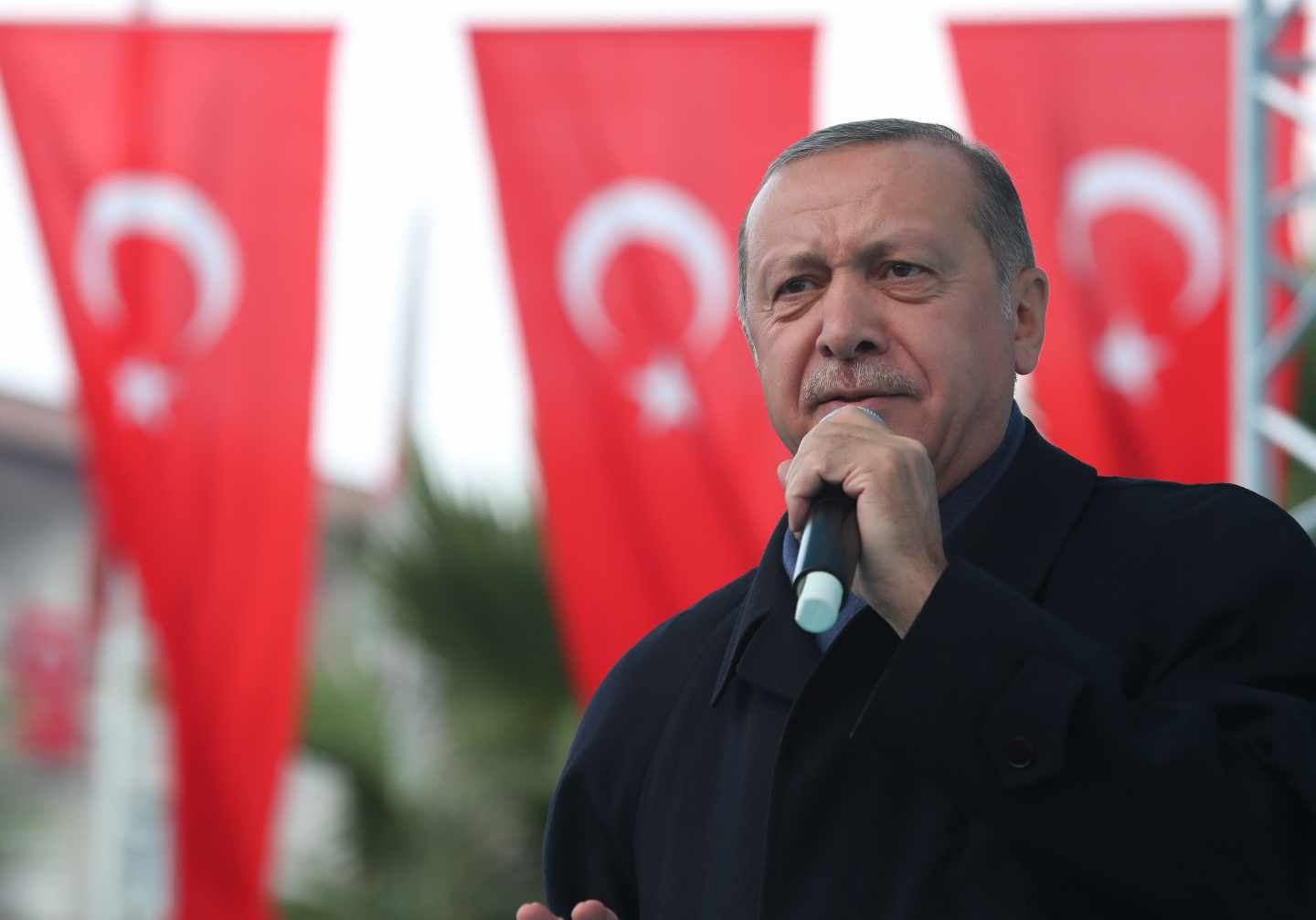 El presidente turco, Recept Tayyip Erdogan,en un acto reciente en Estambul.