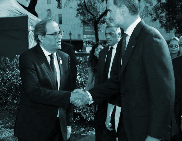 La monarquía catalana