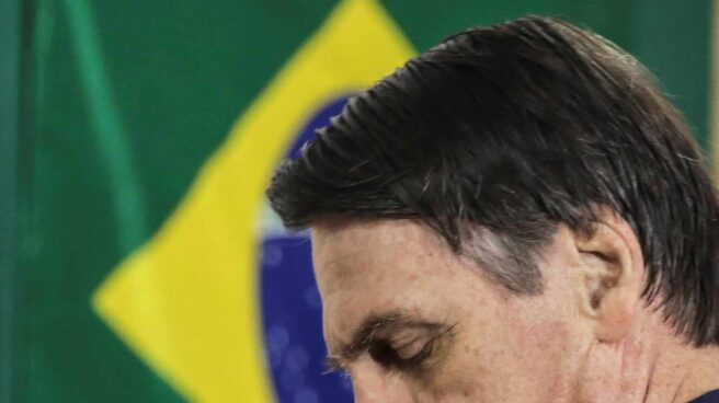 Jair Mesáis Bolsonaro, presidente de Brasil. Jair Mesías Bolsonaro, ganador en la primera vuelta de las presidenciales en Brasil.