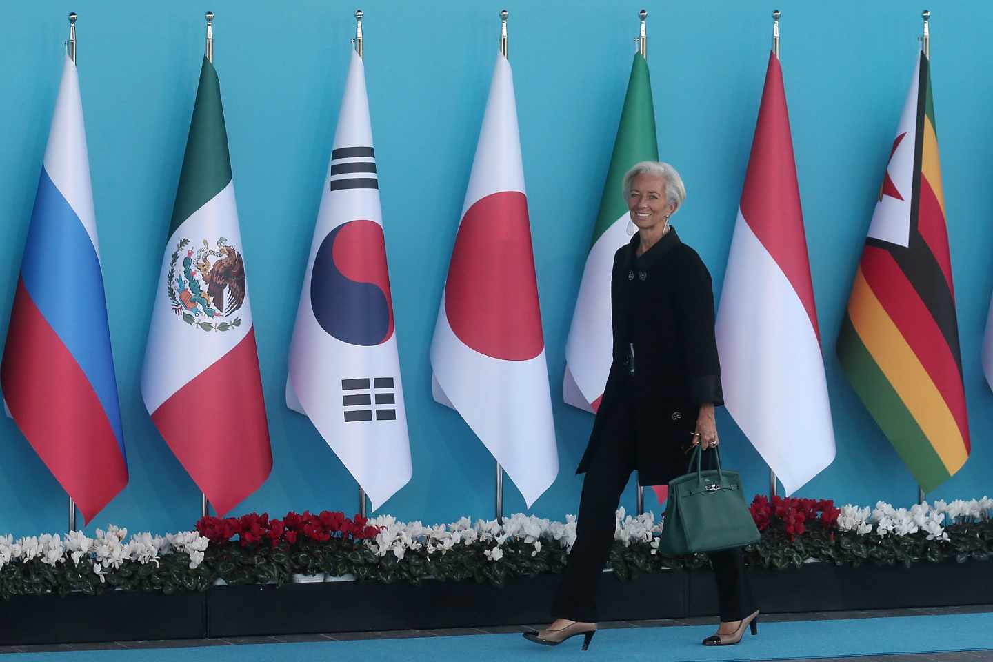 La directora gerente del Fondo Monetario Internacional (FMI), Christine Lagarde.