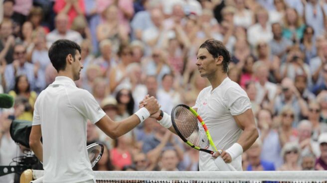 Djokovic y Nadal.