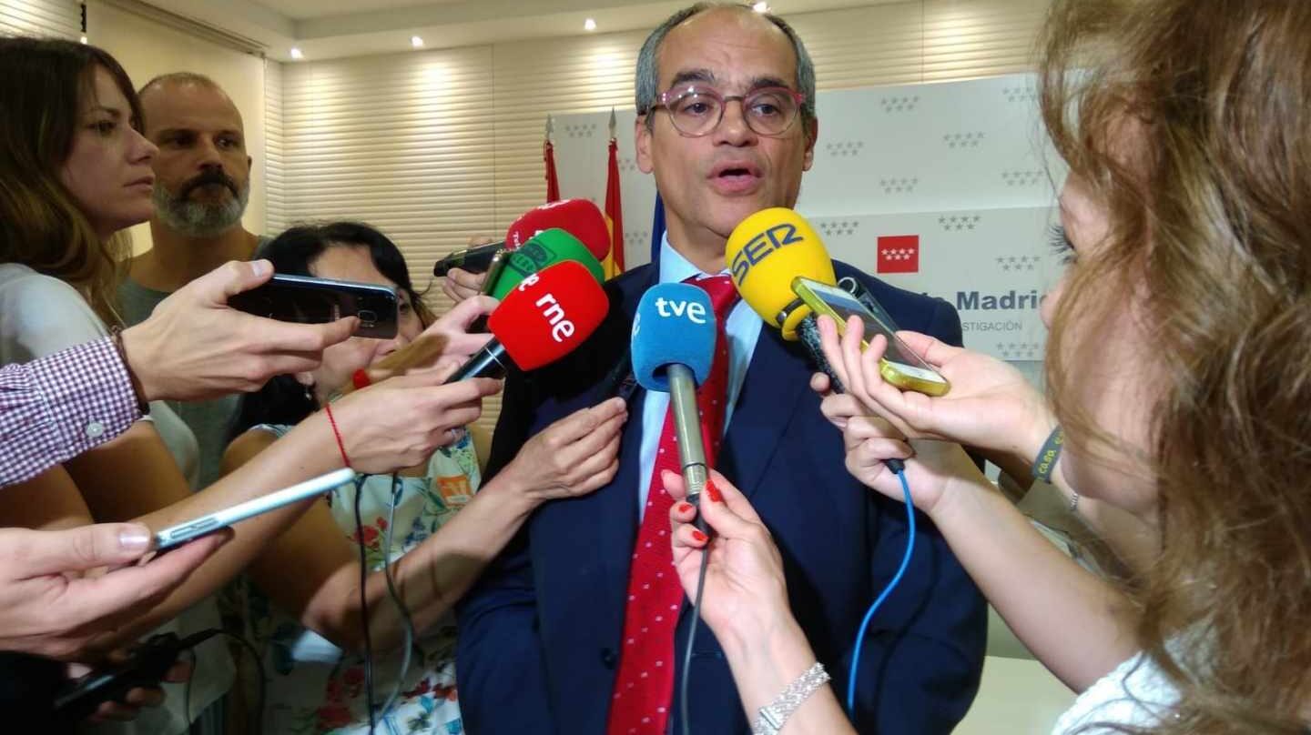 El consejero de Educación de la Comunidad de Madrid, Rafael Van Grieken.