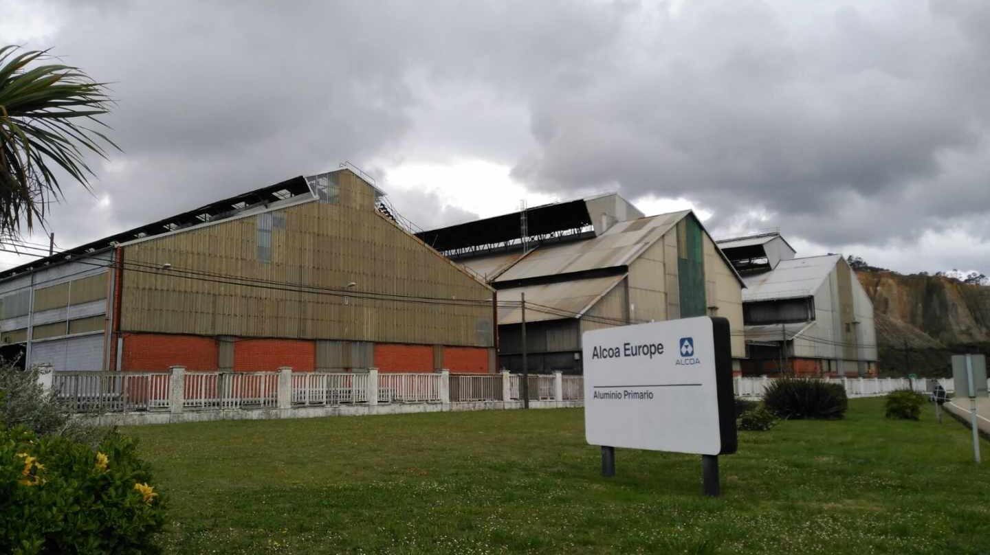 La planta de Alcoa en Avilés.