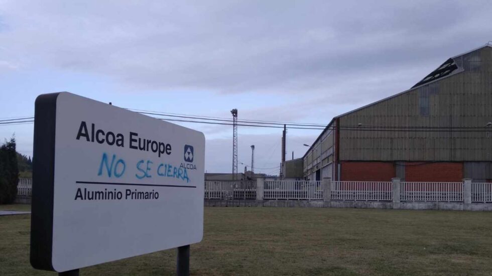 La planta de Alcoa en Avilés, Asturias.