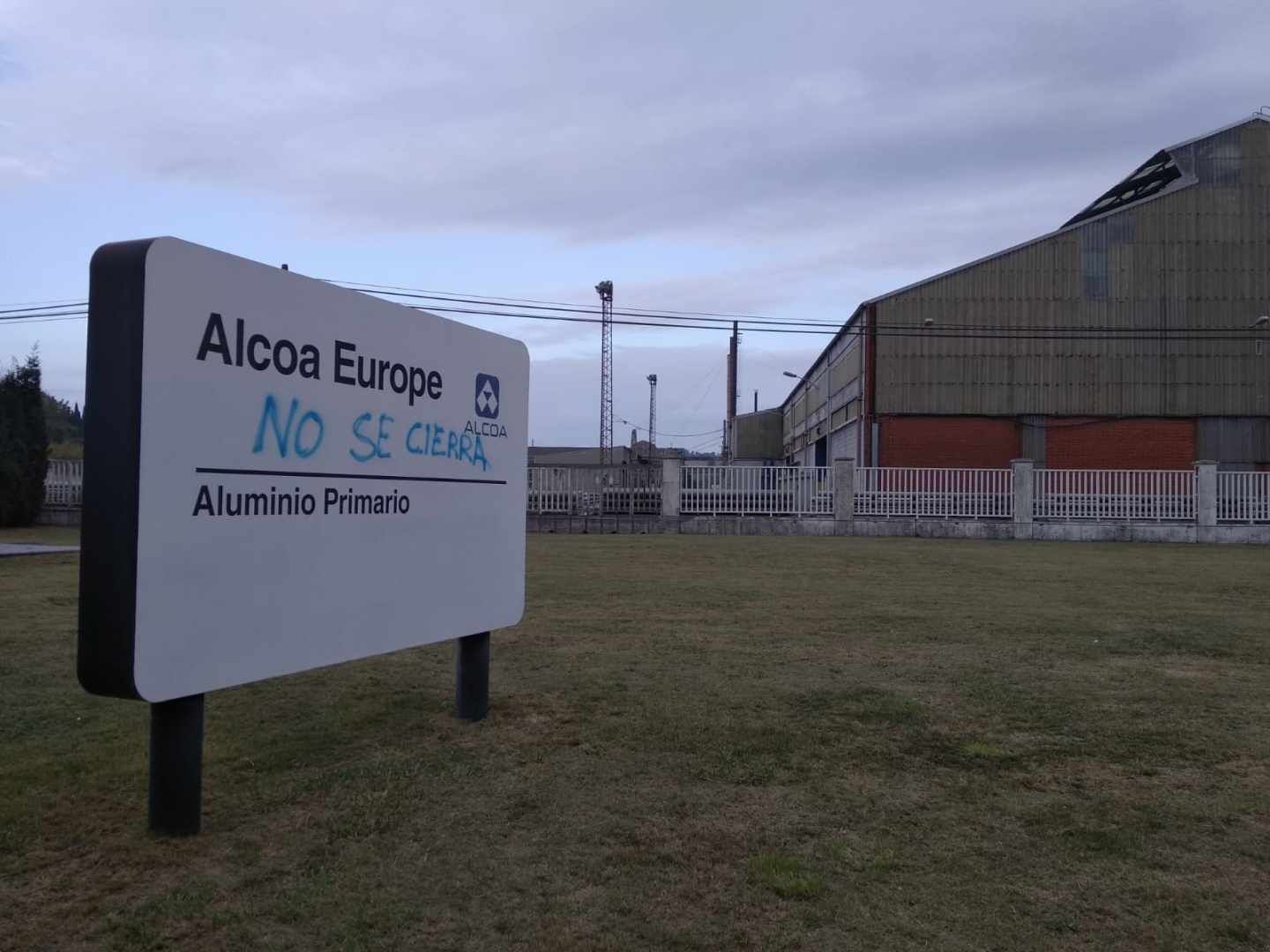 La planta de Alcoa en Avilés, Asturias.