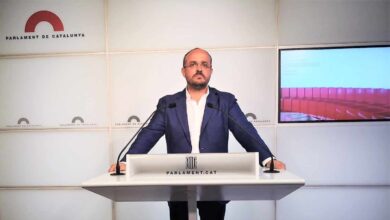 Alejandro Fernández intenta fijar el marco en Cataluña: los rivales son los separatistas