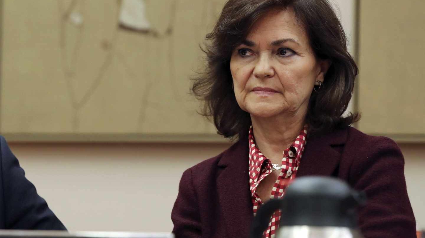 Carmen Calvo.