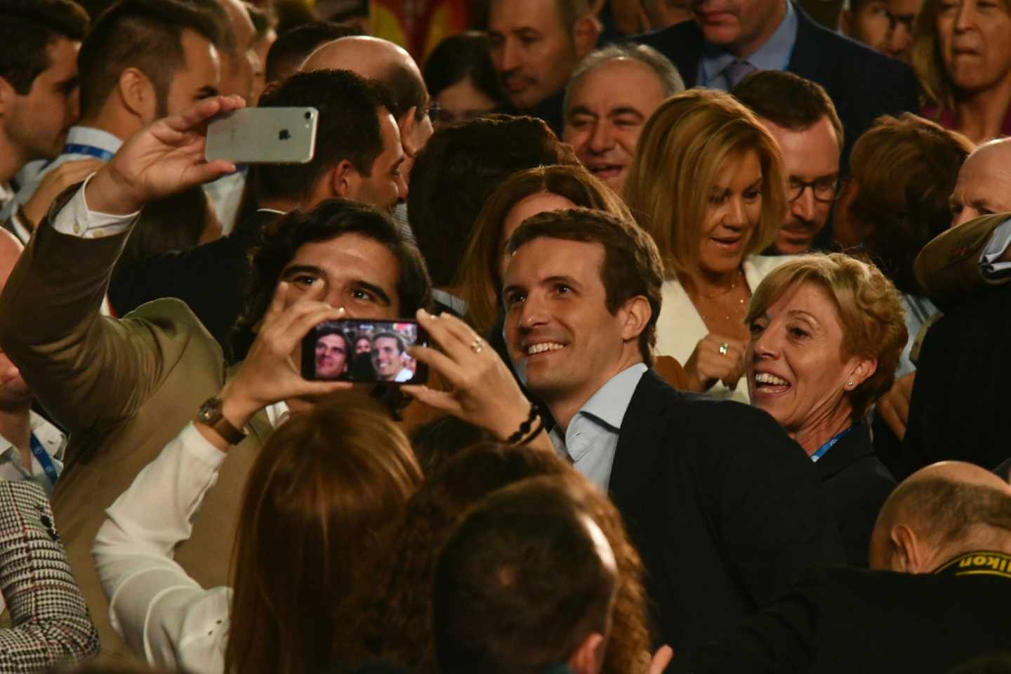 El presidente del PP, Pablo Casado.