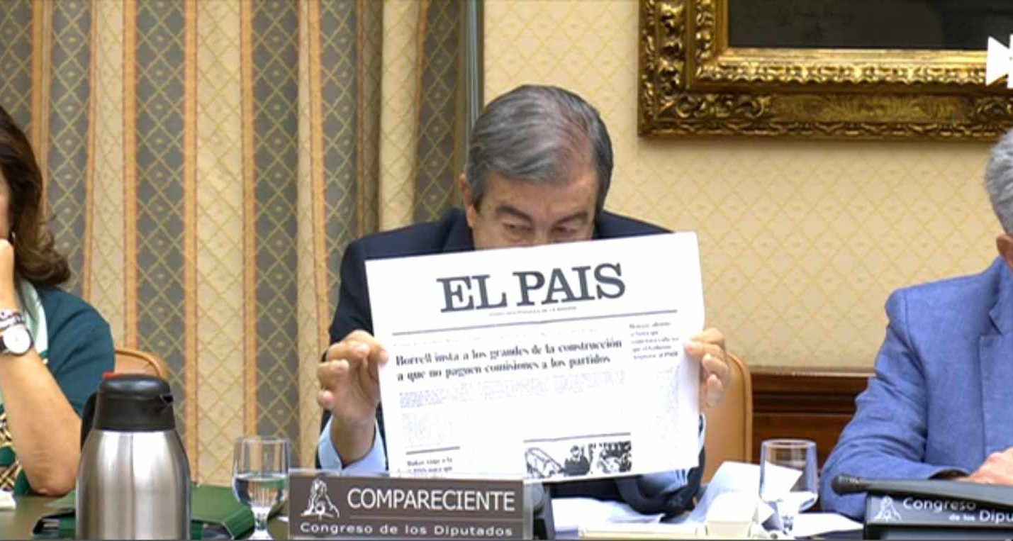 Álvarez Cascos tacha la comisión Bárcenas de "inquisitorial" y niega una caja B en el PP