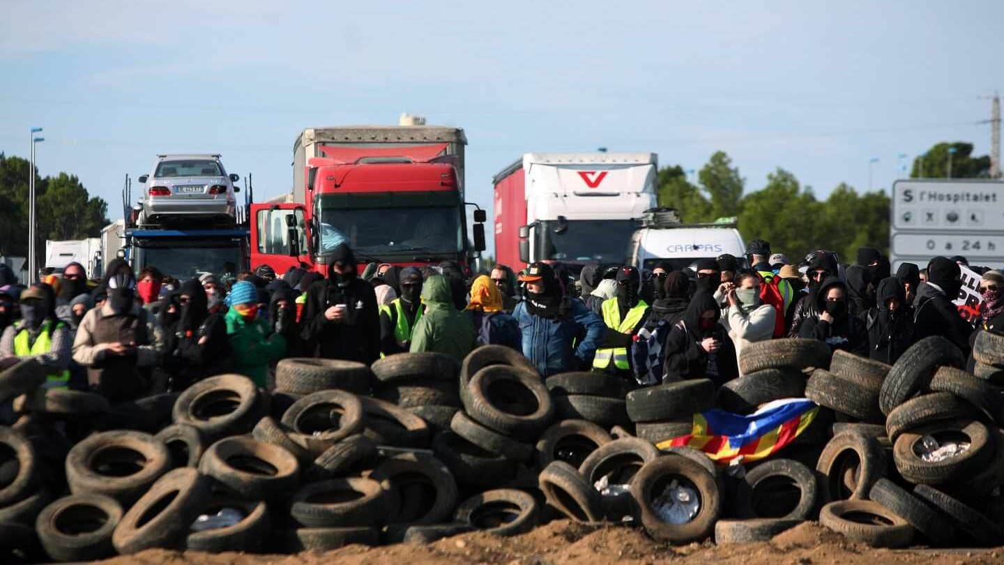 La ANC anuncia que bloqueará carreteras en Cataluña durante tres días tras la sentencia