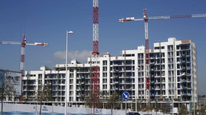 Pisos en construcción en Madrid. Pisos en construcción en Madrid.