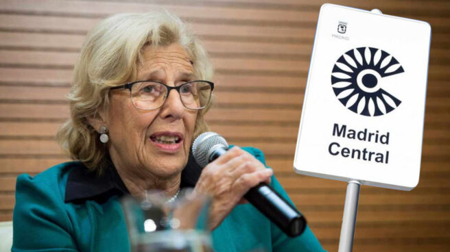 fotog-carmena Con Madrid Central las emisiones contaminantes han caído un 38%.