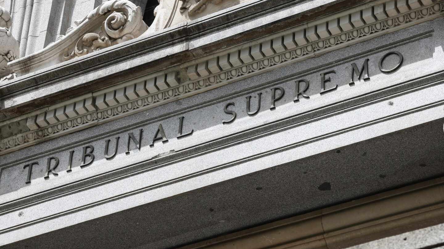 Fachada del Tribunal Supremo.