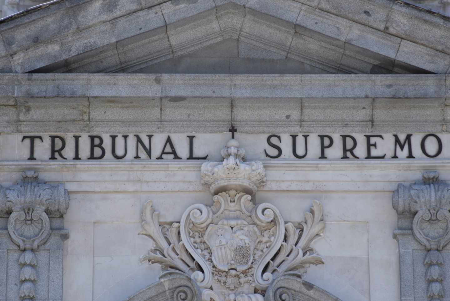 Fachada del Tribunal Supremo.