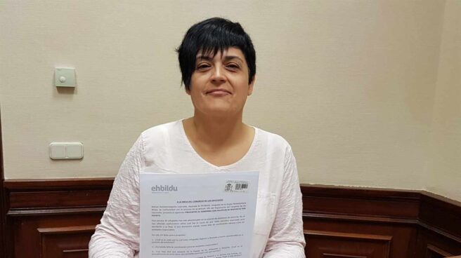 La portavoz de EH Bildu en el Congreso, Marian Beitialarrangoitia La portavoz de EH Bildu en el Congreso, Marian Beitialarrangoitia