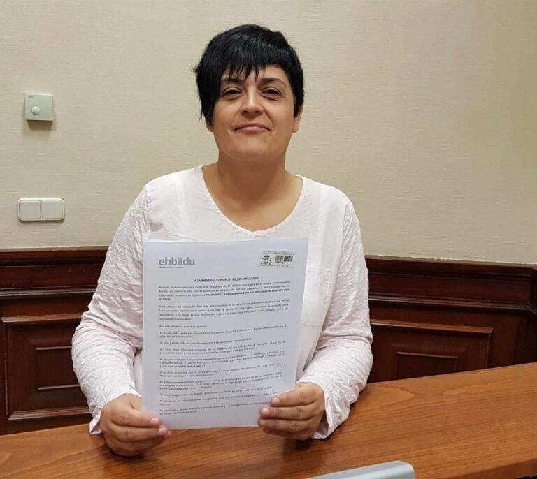 Bildu insta al Gobierno a dar "una respuesta a la cuestión catalana" si quiere Presupuestos