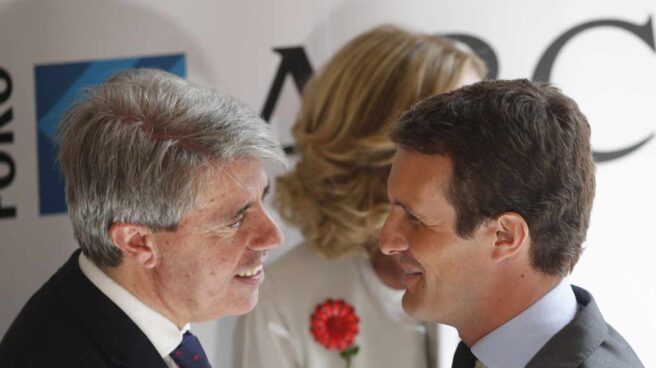 garrido pablo casado Garrido y Casado en el Foro ABC Deloitte en Madrid, el pasado 1 de octubre.