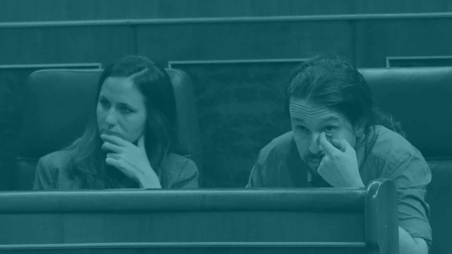 Ione Belarra y Pablo Iglesias.