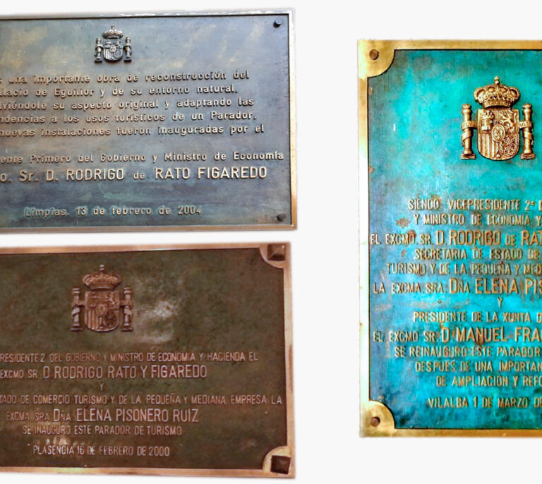 Paradores retirará placas con el nombre de Rodrigo Rato en otros tres establecimientos