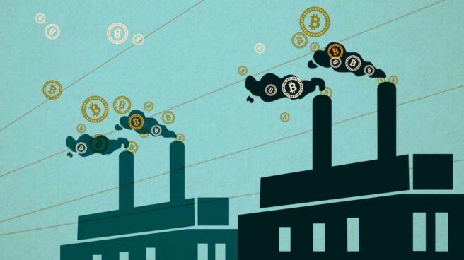 La minería de bitcoins eleva las emisiones de CO2 La minería de bitcoins eleva las emisiones de CO2