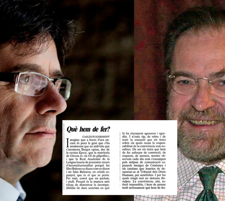 24 de junio del 95, el día que Puigdemont dijo basta... por culpa de Antonio Burgos