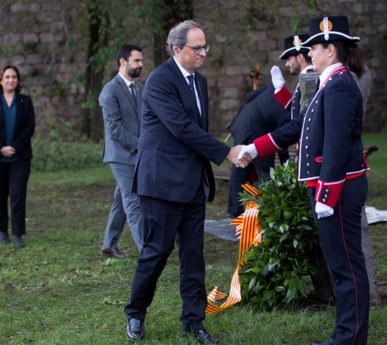 Torra recrimina al Rey que no haya pedido perdón por el fusilamiento de Companys