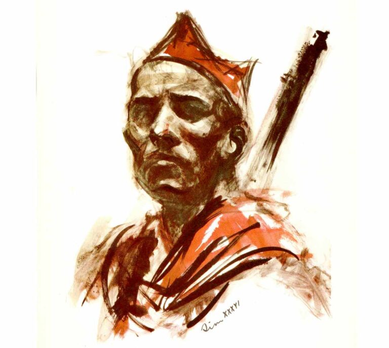 El brigadista y el dibujante: la vida en cuatro guerras