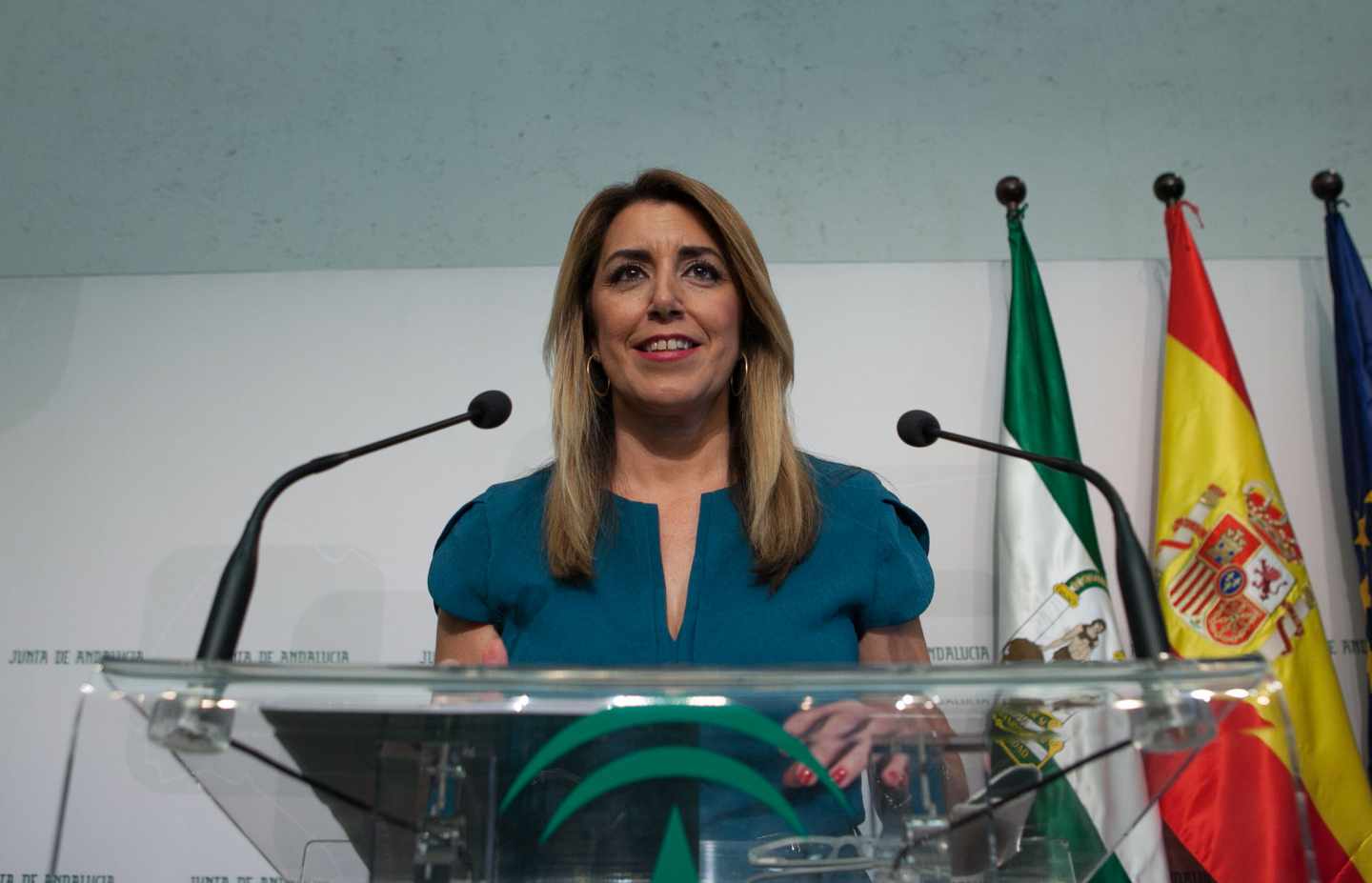 Susana Díaz comunica las elecciones el 2 de diciembre.