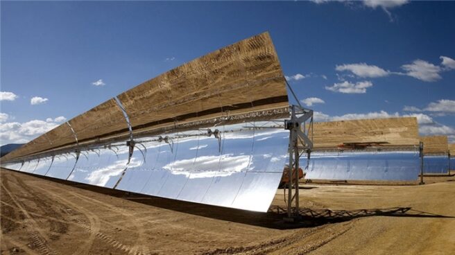 La planta termosolar de Iberdrola en Puertollano.