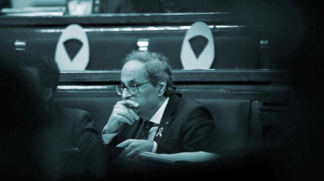 torra_parlament_violencia Quim Torra, president de la Generalitat