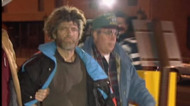 unabomber_detencion Momento de la detención de Ted Kaczynski, 'Unabomber', el 3 de abril de 1996.