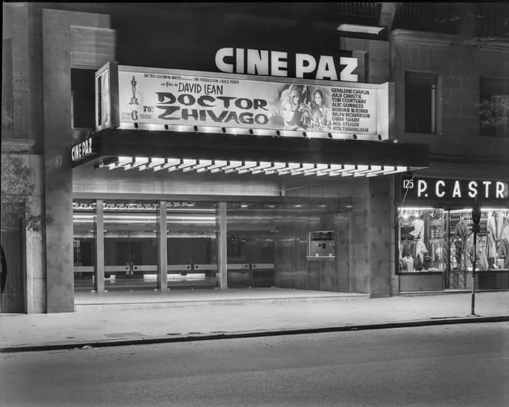 1966 Fachada Cine Paz